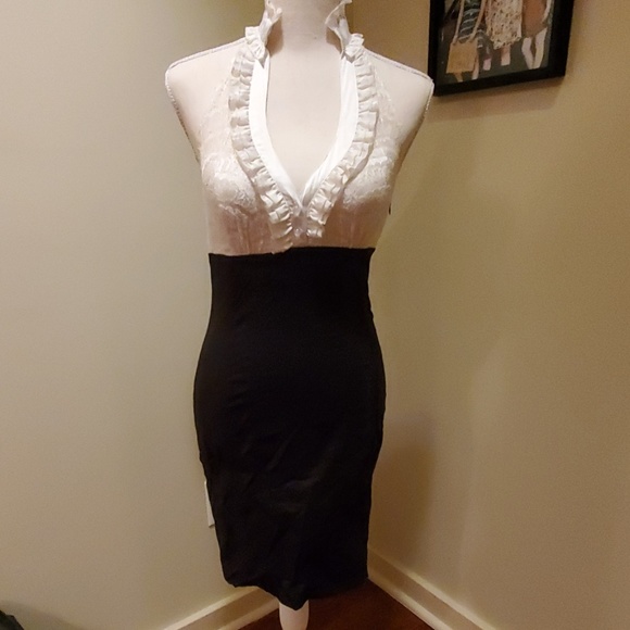 bodycon tux dress